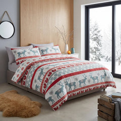 Scandi Flannelette Duvet Cover Set