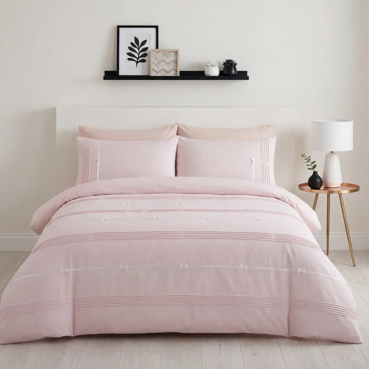 Clarissa Duvet Cover Set - Blush