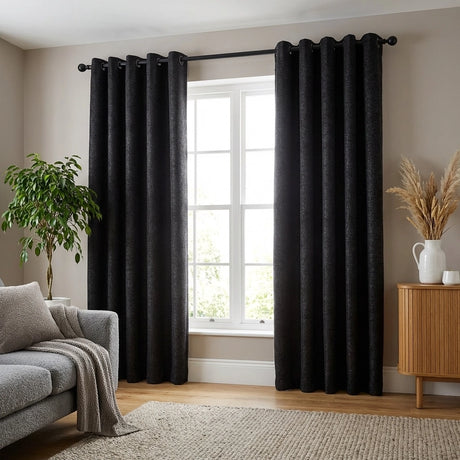 Galaxy Room Darkening Eyelet Curtains 4