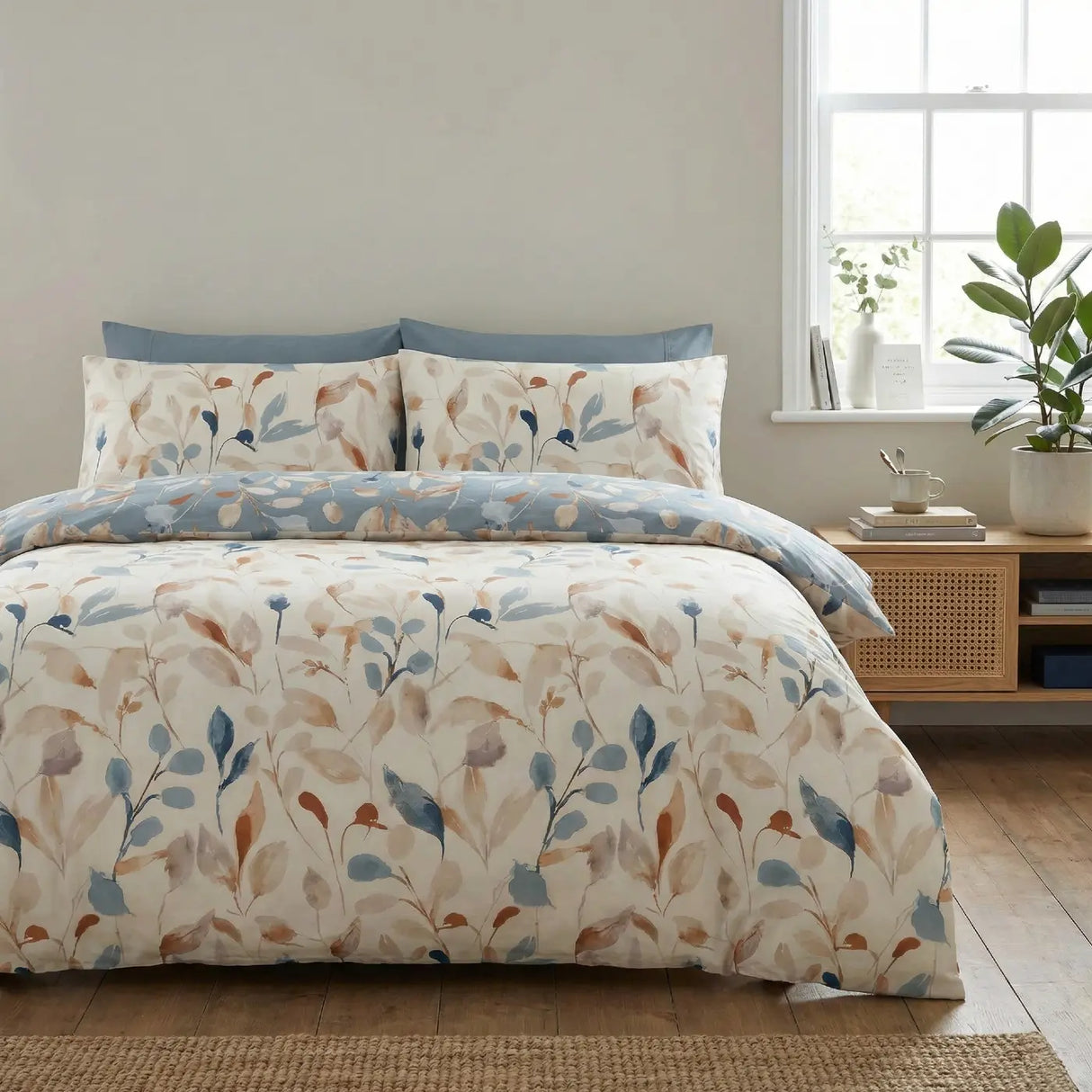 Anya Eco Sustainable Polycotton Duvet Cover Set 1