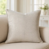 Radiance Cushion Cover 22" x 22" - Pumice