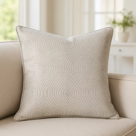 Radiance Cushion Cover 22" x 22" - Pumice