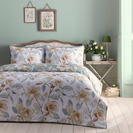 Eleanor Cotton Sateen Duvet Cover Set