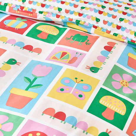 Catherine Lansfield Curious Caterpillar Kids Duvet Cover Set 5