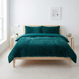 Rabbit Faux Fur Duvet Cover Set by Rapport Home