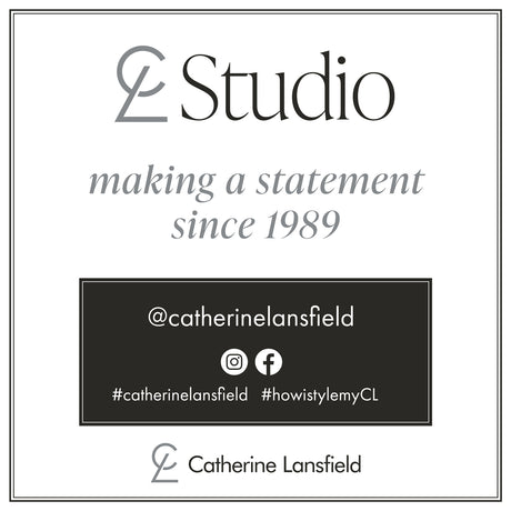 Stab Stitch Cushion 17" x 17" (43cm x 43cm) by Catherine Lansfield