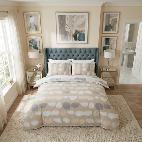 So Soft Truro Natural Duvet Cover Bedding Set