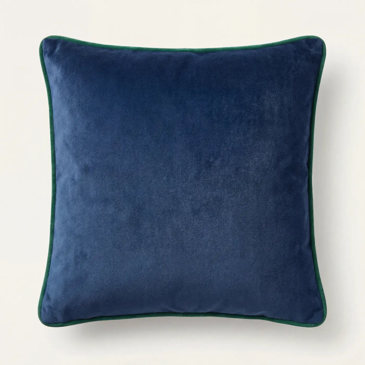Piped Velvet Cushion Covers 17" x 17" 43x43cm 8