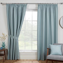 Eclipse Blackout Tape Top Pencil Pleat Curtains by Sundour