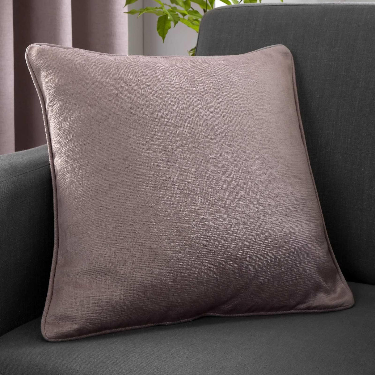 Strata Floral Cushion Cover 43cm x 43cm - Blush