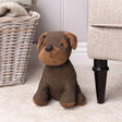 Boston Herringbone Dog Doorstop by Paoletti
