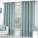 Sorbonne Cotton Lined Eyelet Curtains by Fusion
