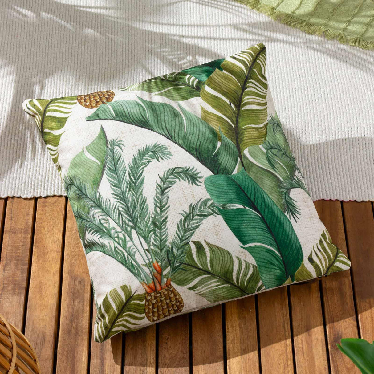 Maui Outdoor Cushion Cover 17" x 17" (43cm x 43cm) by Wylder Tropics