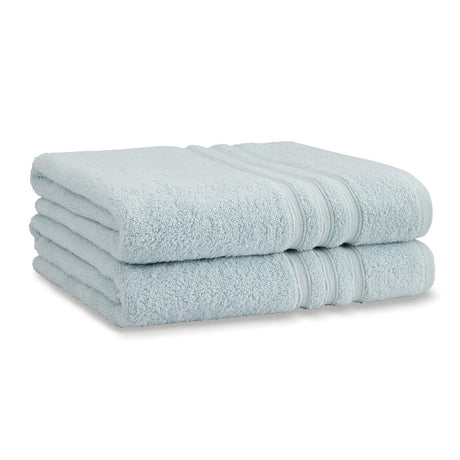 Zero Twist Bath Sheet Towel Bale Pair 500gsm by Catherine Lansfield