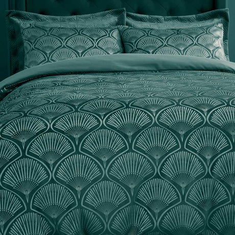 Art Deco Pearl Duvet Cover Set by Catherine Lansfield