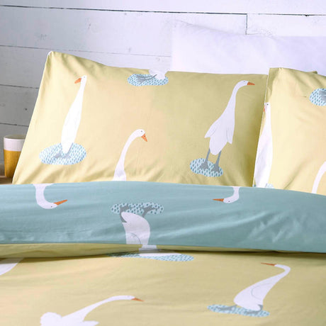 Puddles the Duck Duvet Cover Set by Fusion
