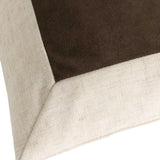 Auden Linen Velvet Cushion Cover 20" x 20" (50cm x 50cm) by Yard