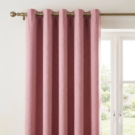 Sorbonne Cotton Lined Ready Made Eyelet Curtains 27