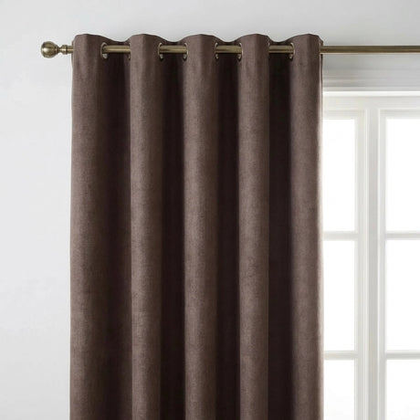 Velvet Chenille Eyelet Curtains 28