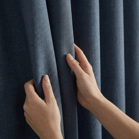 Strata Thermal Dim Out Woven Eyelet Curtains Pair 20