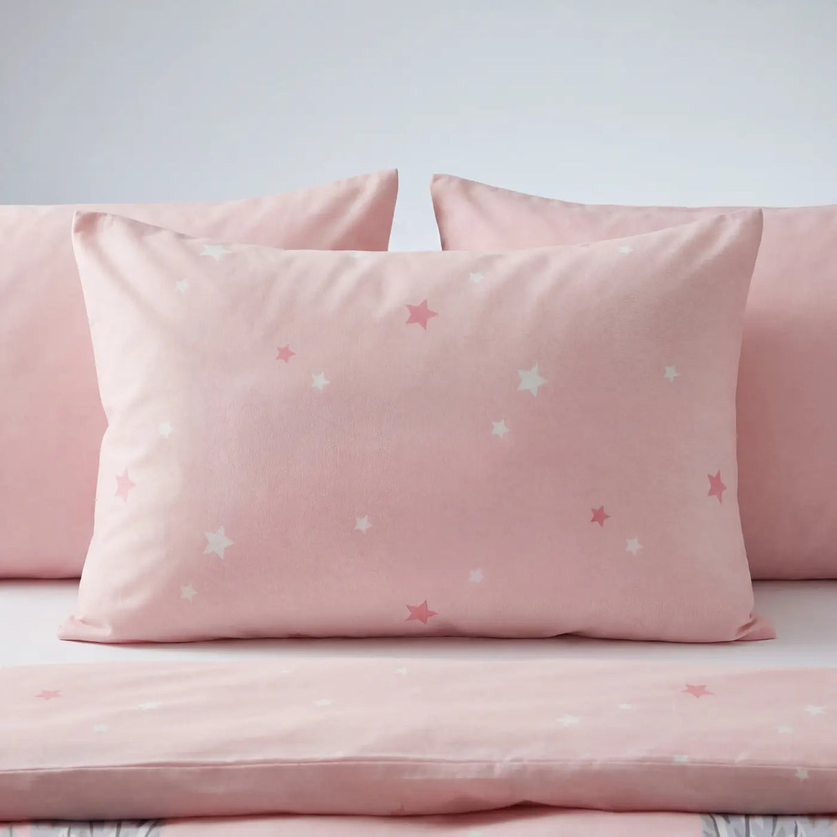 Angel Wings Duvet Cover Set Blush 3