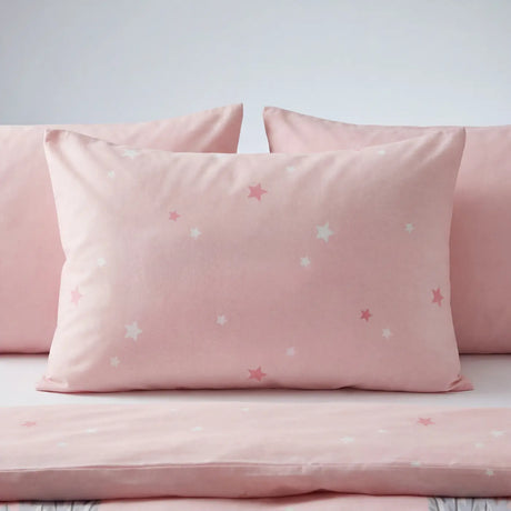 Angel Wings Duvet Cover Set Blush 3
