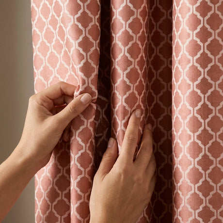 Cotswold Jacquard Eyelet Ring Top Curtains 9