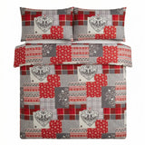 Alpine Patchwork Flannelette Duvet Cover Set 2