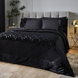Catherine Lansfield Lattice Cut Velvet Bedspread