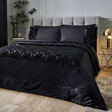 Catherine Lansfield Lattice Cut Velvet Bedspread