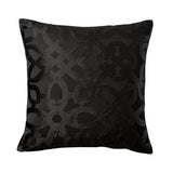 Catherine Lansfield Lattice Filled Cushion - Black - Lattice Cut Cushion Black