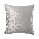 Catherine Lansfield Lattice Filled Cushion - Natural - Lattice Cut Cushion Natural