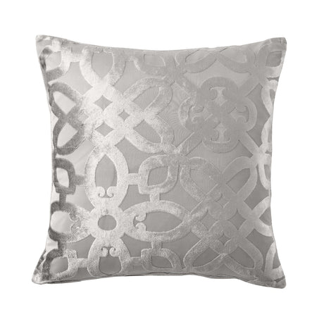 Catherine Lansfield Lattice Filled Cushion - Natural - Lattice Cut Cushion Natural