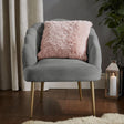 Catherine Lansfield Cuddly Soft Filled Cushion 45cm x 45cm (18" x 18") - Blush