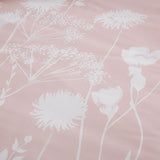Catherine Lansfield Meadowsweet Floral Blush Duvet Cover Bedding Set - Meadowsweet Floral Blush Duvet Set
