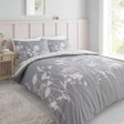 Catherine Lansfield Meadowsweet Floral White Duvet Cover Bedding Set