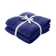 Catherine Lansfield Anti-Bacterial 500gsm 2 Piece Bath Sheet Towel Bale - Navy