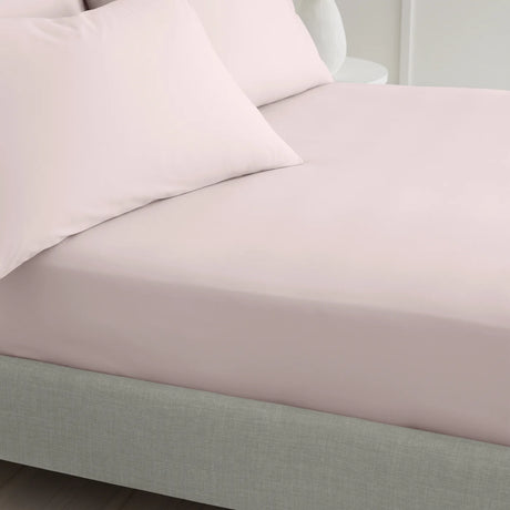 Bianca 200 Thread Count Cotton Percale Extra Deep Fitted Sheet
