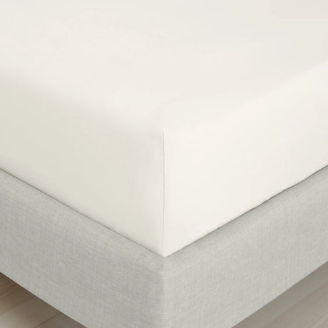 Bianca 200 Thread Count Cotton Percale Extra Deep Fitted Sheet