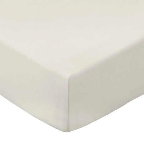 Bianca 200 Thread Count Cotton Percale Extra Deep Fitted Sheet