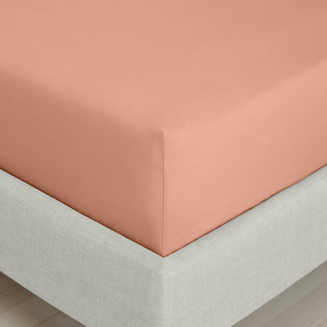 Bianca 200 Thread Count Cotton Percale Extra Deep Fitted Sheet