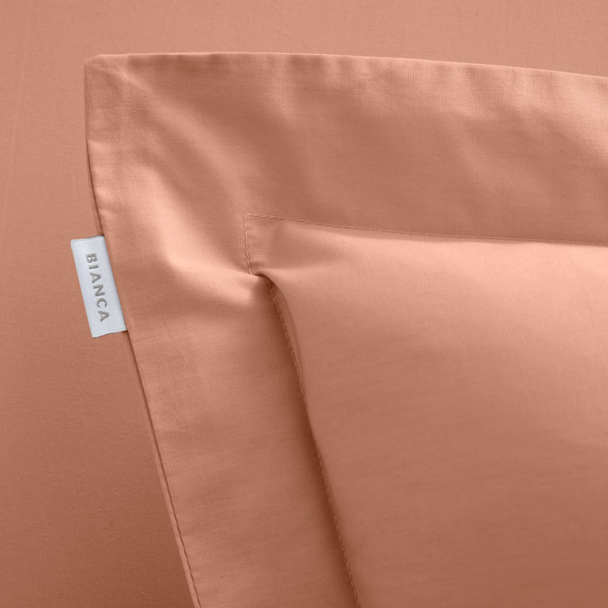 Bianca Fine Linens 200 Thread Count Percale 32cm Deep Blue 100% Cotton Fitted Sheet - 200 Thread Count Percale Fitted Sheet Blue