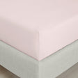 Bianca Fine Linens 200 Thread Count Percale 32cm Deep Blush 100% Cotton Fitted Sheet