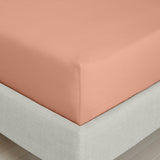 Bianca Fine Linens 200 Thread Count Cotton Percale 32cm Deep Fitted Sheet - 200 Thread Count Percale Fitted Sheet (1)