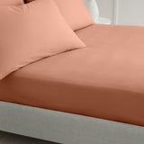Bianca Fine Linens 200 Thread Count Cotton Percale 32cm Deep Fitted Sheet - 200 Thread Count Percale Fitted Sheet (1)