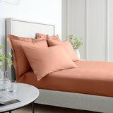Bianca Fine Linens 200 Thread Count Cotton Percale 32cm Deep Fitted Sheet - 200 Thread Count Percale Fitted Sheet (1)