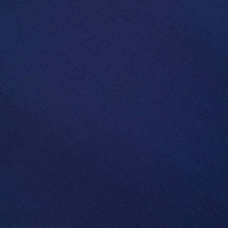 Bianca 200 Thread Count Percale 32cm Deep Navy 100% Cotton Fitted Sheet - 200 Thread Count Percale Fitted Sheet Navy