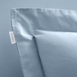 Bianca Fine Linens 200 Thread Count Cotton Percale Pillowcases - 200 Thread Count Percale Oxford Pillowcases Blue