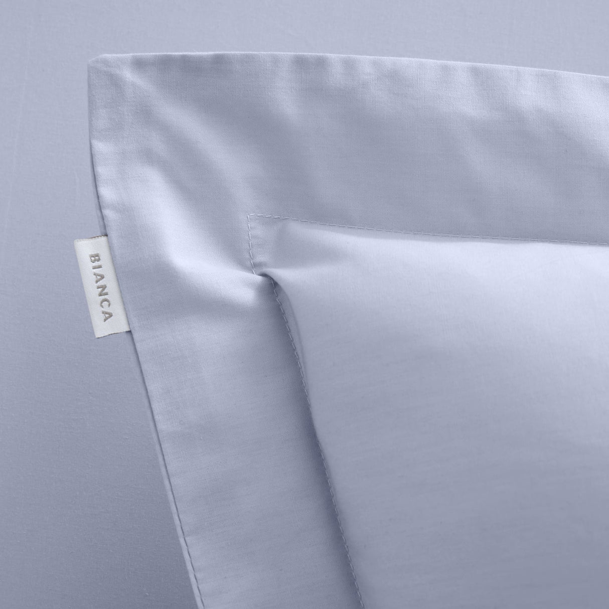 Bianca Fine Linens 200 Thread Count Cotton Percale Pillowcases - 200 Thread Count Percale Oxford Pillowcase Pair