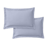 Bianca Fine Linens 200 Thread Count Cotton Percale Pillowcases - 200 Thread Count Percale Oxford Pillowcase Pair